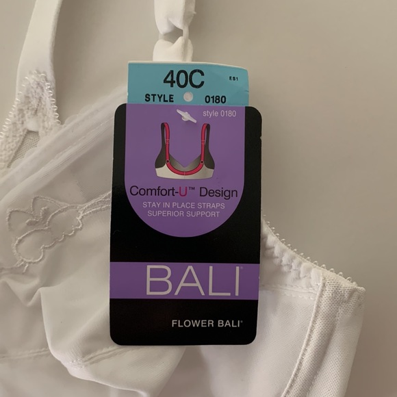 Bali Flower Comfort-U Design is white in the size 40C - Picture 3 of 5